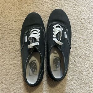 Vans Men's Black Canvas Shoes